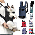 Adjustable Cat Carrier Bag Pet Double Shoulder Backpack Portable Bag Outdoor Travel Camping Hiking Cat Bag Dog Bag