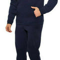 New Mens Pullover Tracksuit Hoodie Jogging Bottoms Set Stretch Sweater Jogger