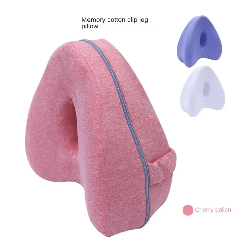 Ergonomic Spine Alignment Pillow for Hip Pain Relief and Sciatica Support, Ideal for Side Sleepers