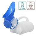 Ipree™ 1000Ml Female Male Portable Mobile Urinal Mini Plastic Toilet with Cover Travel Camping