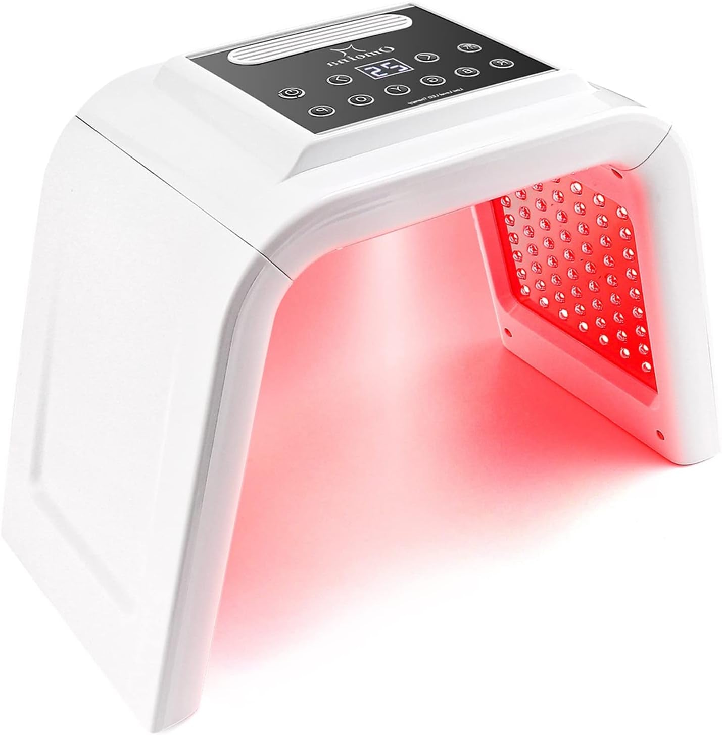 Red Light Therapy Lamp with Nano Spray,6 Colors Led Light Therapy Mask,Pdt Machine,Led Face Light Therapy Mask,178Pcs Leds,Anti-Anging,Rejuvenation,Firming,Smooth Wrinkle,Skin Brighten