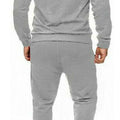 New Mens Pullover Tracksuit Hoodie Jogging Bottoms Set Stretch Sweater Jogger