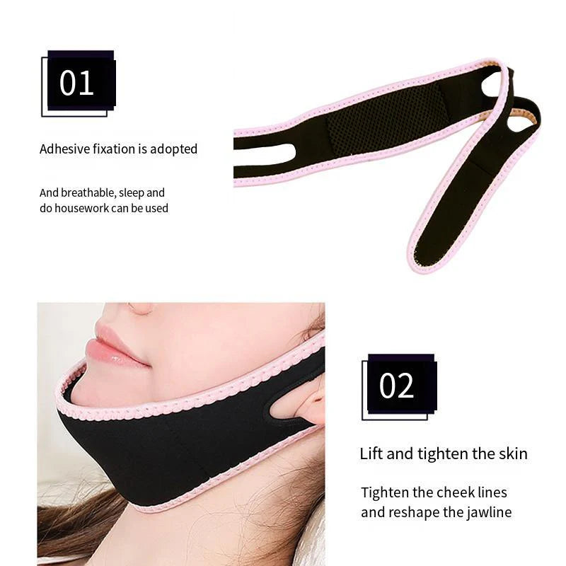 Double Chin Shaper, Face Lifting & Tightening Strap, Facial Skin Care Tool for Women, Summer Essentials, Skincare Tools