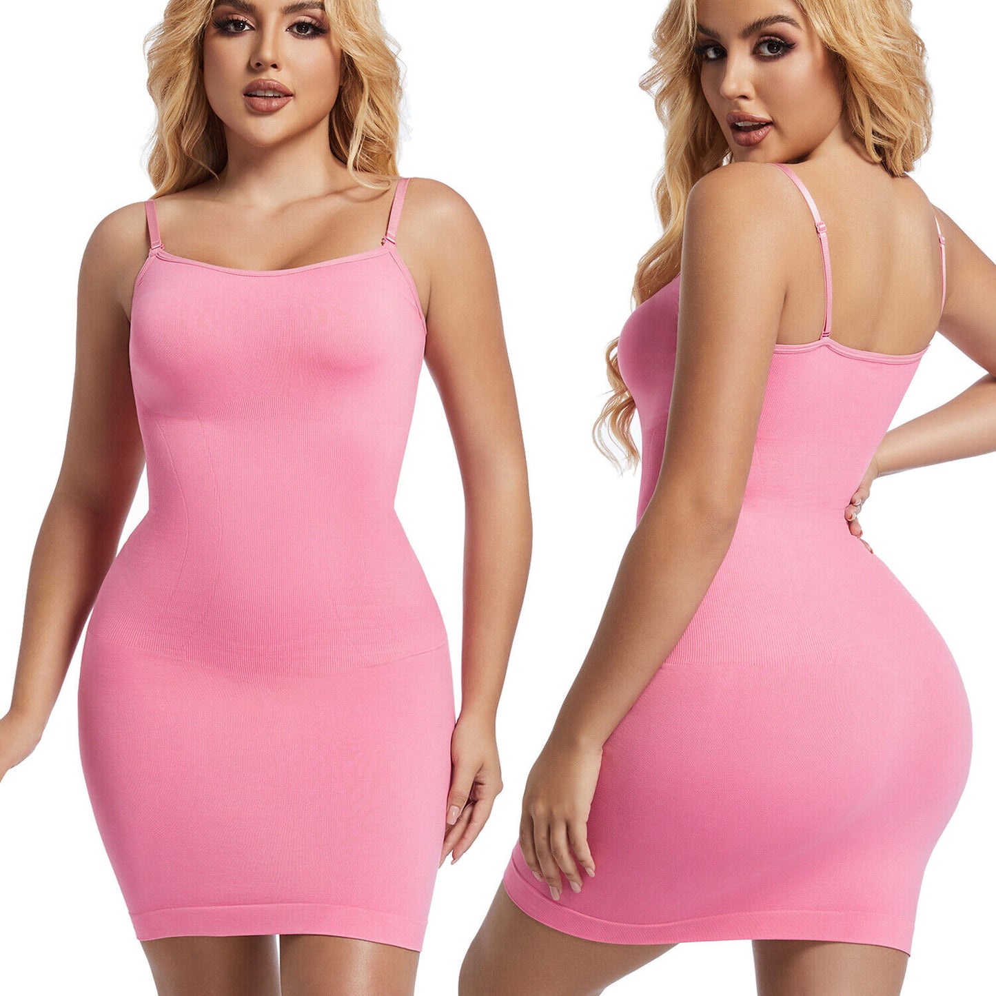 Women Dress Slips Body Shaper Full Slip Shapewear Tummy Control under Dresses